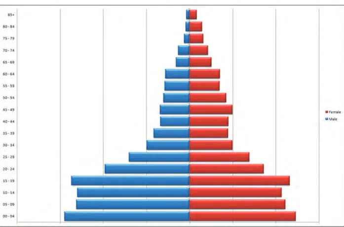 Graph 1: Gender population