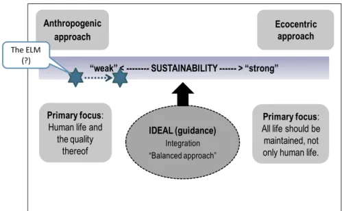 FIGURE 1: SUSTAINABILITY SCALE 