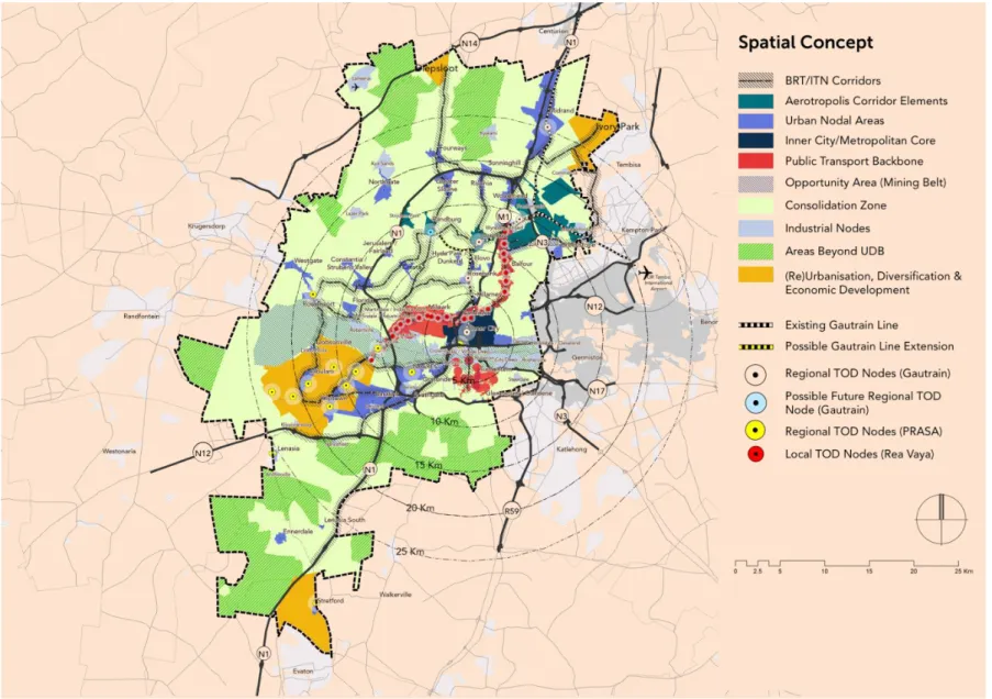 Figure 3: Spatial Framework 
